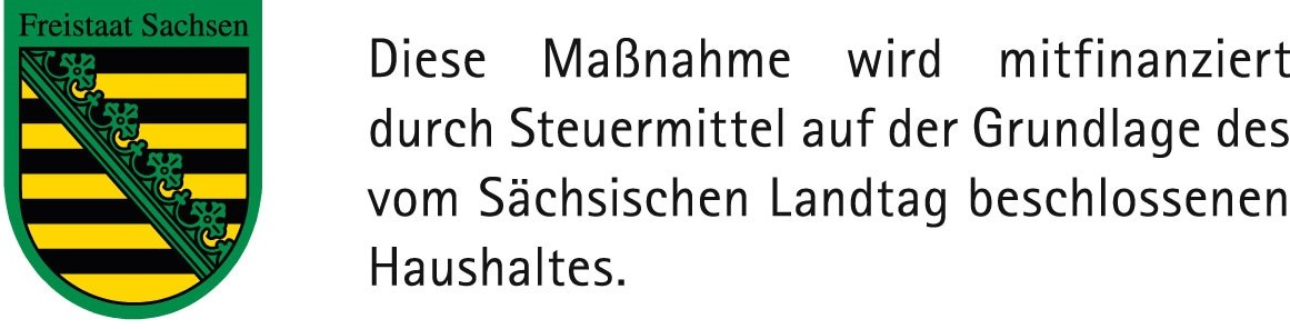 gefördert aus mittlen des Freistaat Sachen